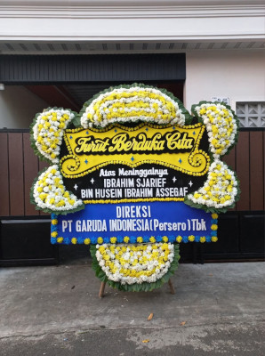 Papan Bunga Duka di Koto Selayan
