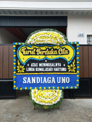 Papan Bunga Duka di Koto Selayan